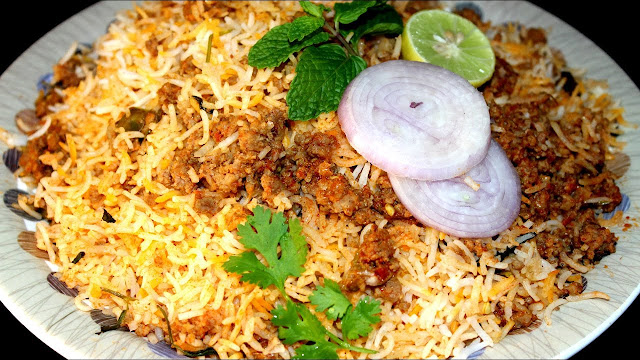 keema biryani in cooker