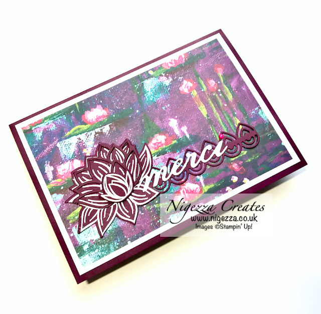 Nigezza Creates with Stampin' Up! Lily Pad Dies