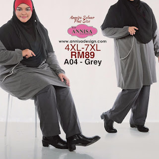 seluar wanita plus size