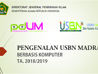Juknis USBN Madrasah Berbasis Komputer TP. 2018/2019