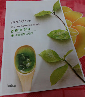 Innisfree Sheet Mask Varian Green Tea