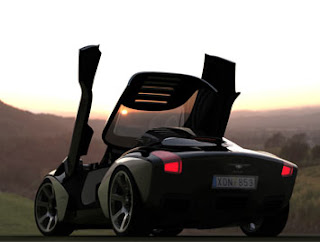 Paulin VR concept car futuristic for future