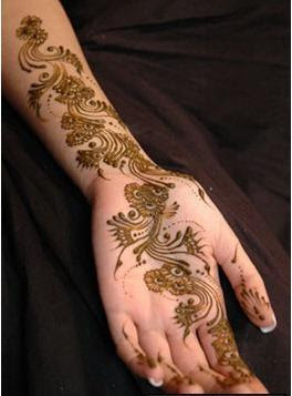 simple mehndi designs for children