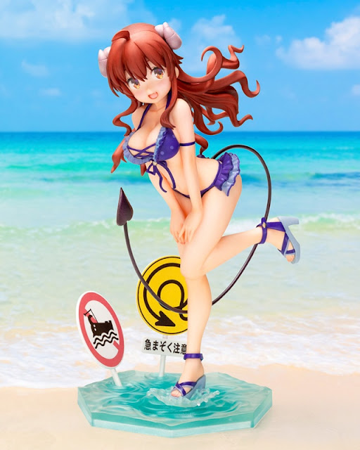 Figura de Shadow Mistress Yuko en bañador de la serie “The Demon Girl Next Door” - Kotobukiya