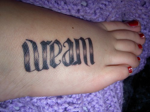 Ambigrams Tattoos