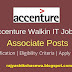 Accenture Solutions Pvt Ltd Bangalore Associate Posts