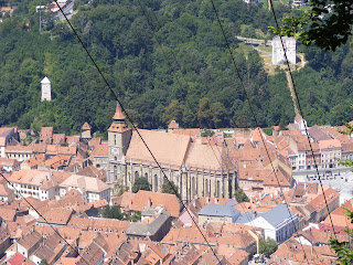 Biserica Neagra si cele 2 Turnuri Brasov Romania,