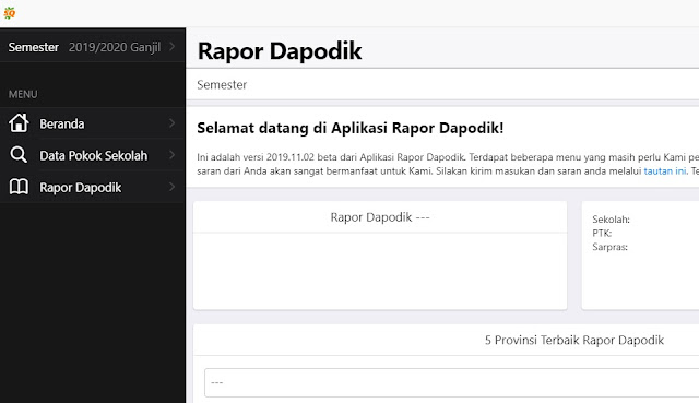 Cara Cek Rapor Dapodik Sekolah Secara Online