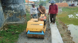 Enam Bulan Menjabat, Kades Lontar Prioritaskan Infrastruktur Jalan Lingkungan