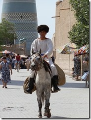 A guy and his 'orse...Khiva A guy and his 'orse...Khiva