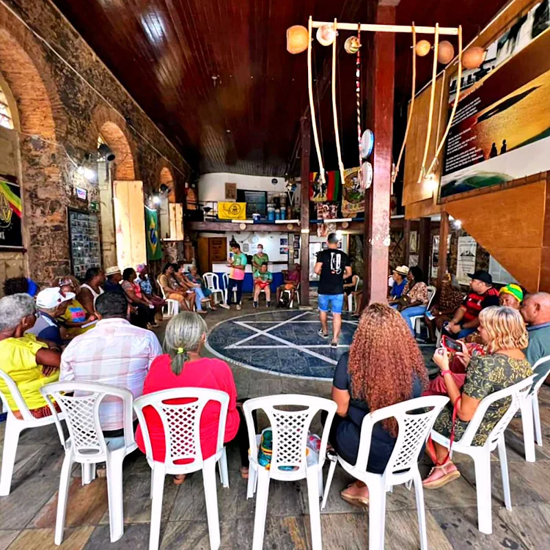 Coordenação do festival reuniu líderes, mestres e mestras e representantes dos grupos de tambor de crioula