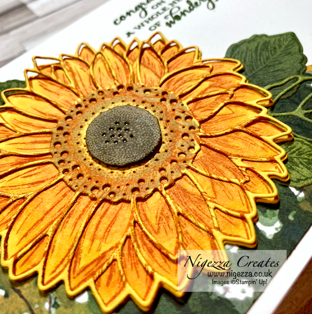 Stampin' Up! Celebrate Sunflowers Card