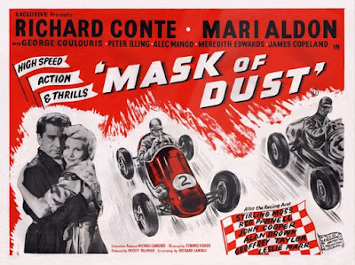 mask of dust, a race for life, poster, hammer