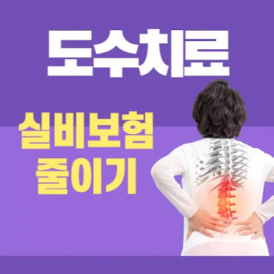 도수치료-실비보험-치료비-줄이기