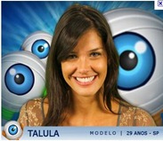 Talula modelo - bbb 11 big brother brasil 2011 golpe