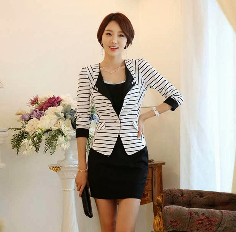  Model  Baju  Kantor  Korea 