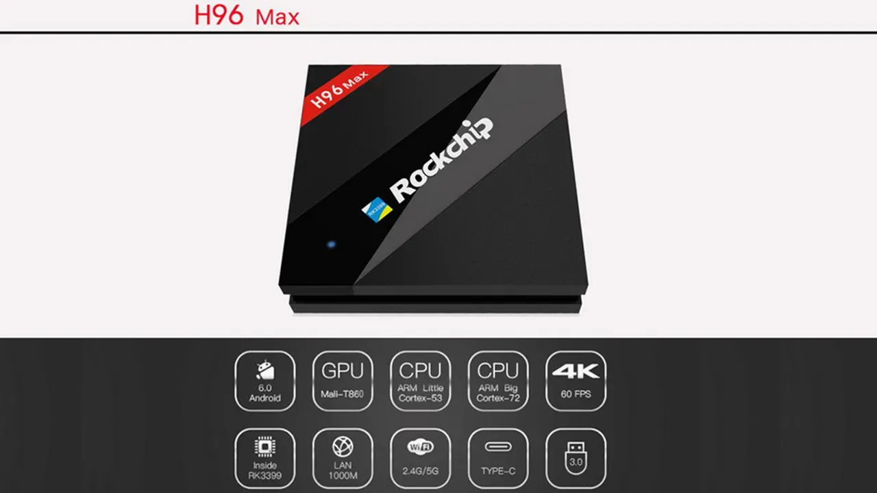 Download Marshmallow 6.0.1 stock firmware for H96 Max TV Box