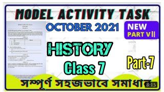 Model Activity Task class 7 History Part 7