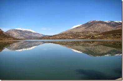 Λίμνη από  πρόφραγμα Λεύκας
