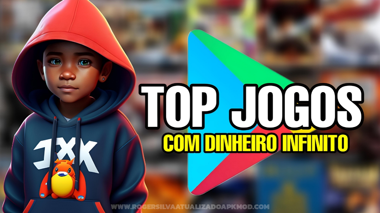 TOP 5 jogos HACKEADOS para ANDROID 2023 🦹‍♂️🏍 