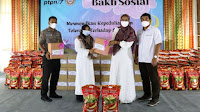 IKBI PTPN VII Bagikan 250 Paket Sembako