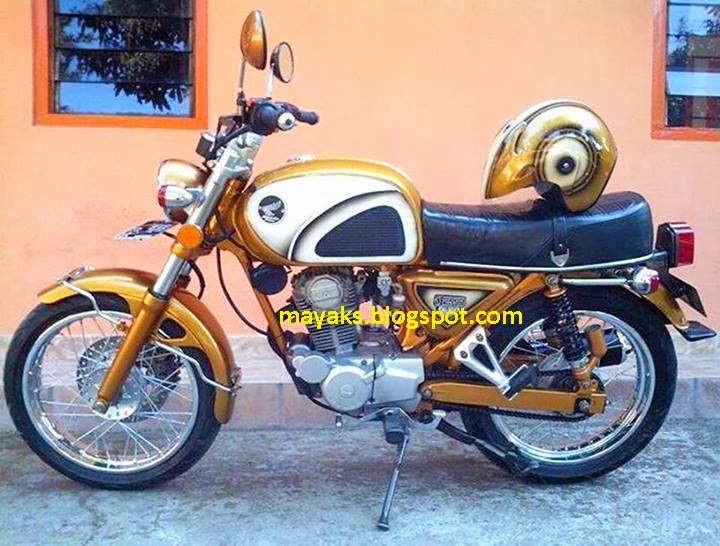  50 Foto Modifikasi Honda CB Dream Seribu Caraku