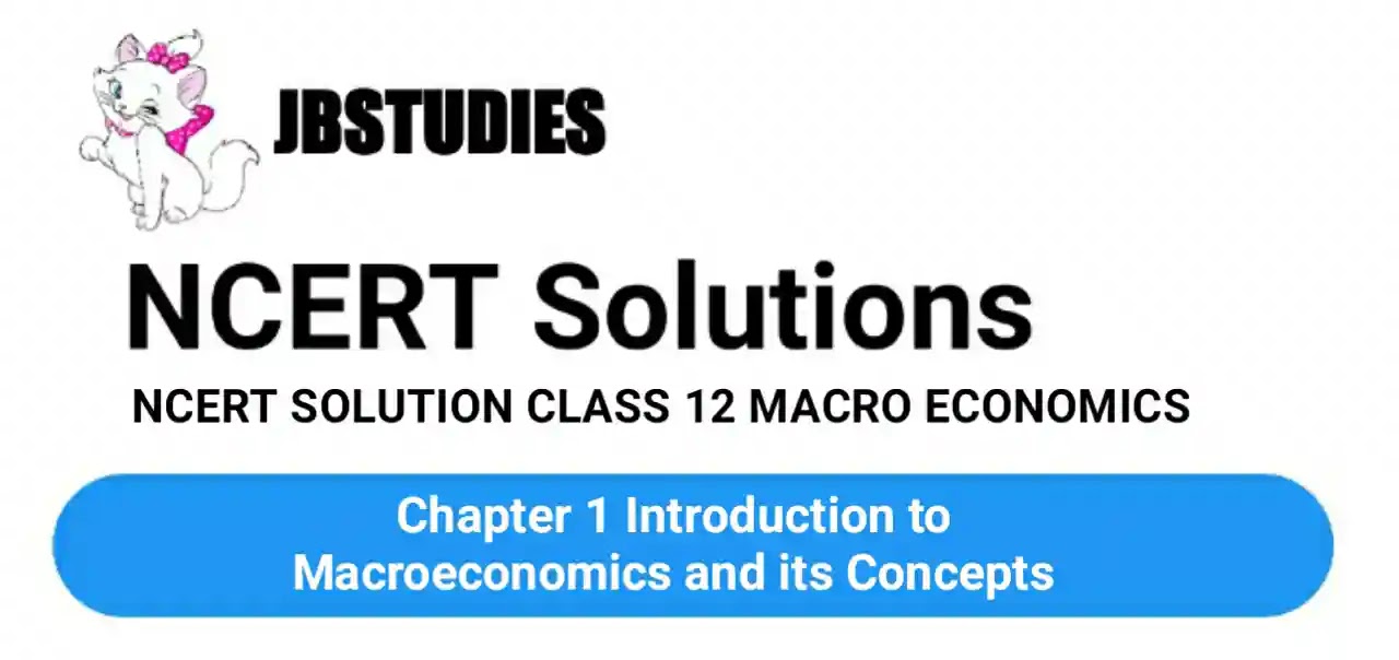 Solutions Class 12 Macro Economics Chapter-1 (Introduction to Macroeconomics and its Concepts)