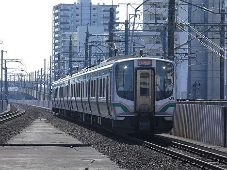 【ダイヤ改正で廃止！】E721系の東北本線　快速ラビット　仙台行き