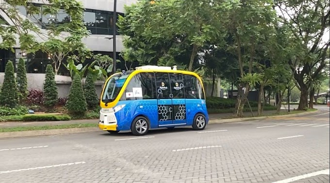 Navya Arma,  Autonomous Vehicle Pertama di Indonesia ada di Green Office Park, BSD City