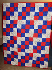 Red, White and Blue Quilt