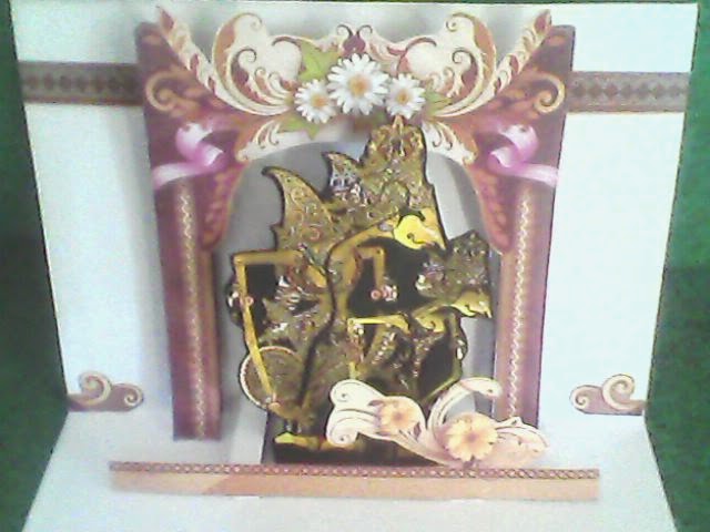  Sahra Craft <wedding card> Wayang