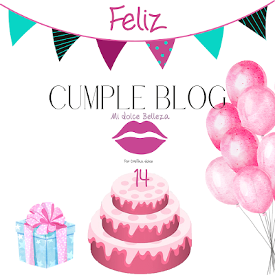 FELIZ 14 CUMPLE BLOG MIDOLCEBELLEZA