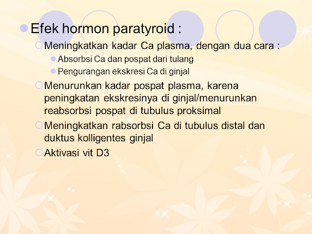 Efek Hormon Paratyroid