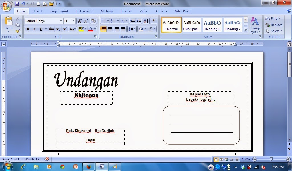 Download Undangan Gratis  Desain Undangan Pernikahan 