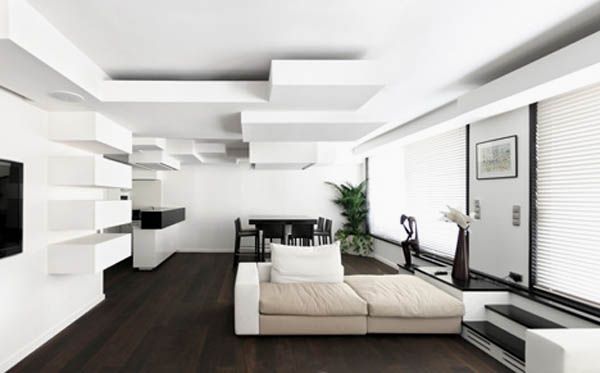 Modern Interior Roof Design Ideas