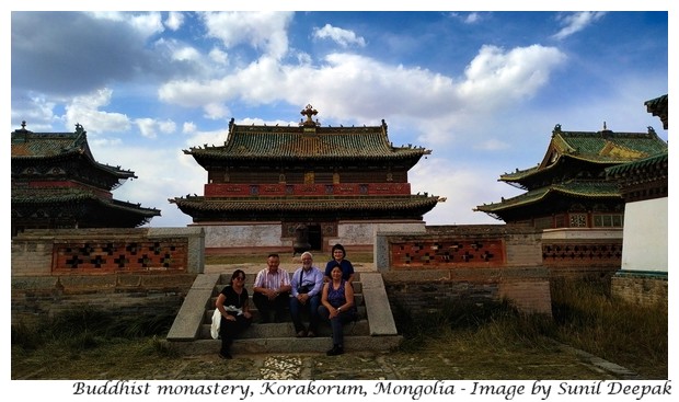 Buddhist monatery, Korakorum, Mongolia, Journeys 2019 - Image by Sunil Deepak