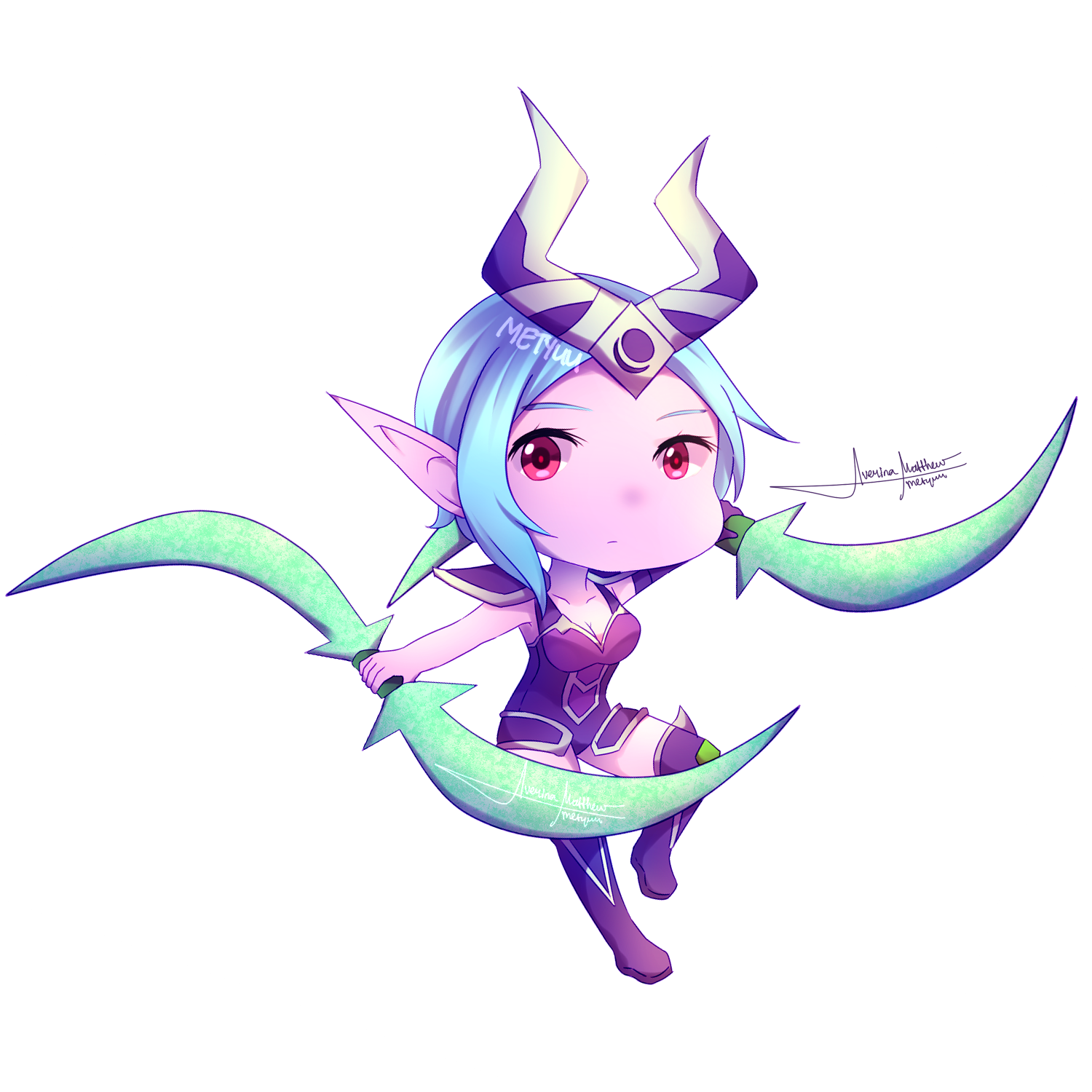 50 Fanart Chibi Mobile Legends By Averina Matthew Metyuu Irumira