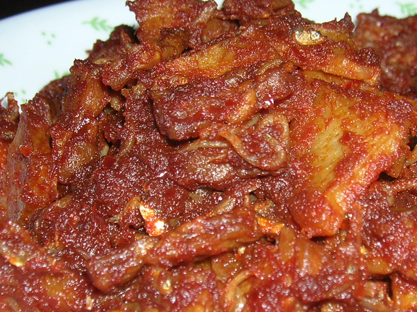 Anis' Diary : SAMBAL TEMPE, KENTANG, IKAN BILIS HALUS