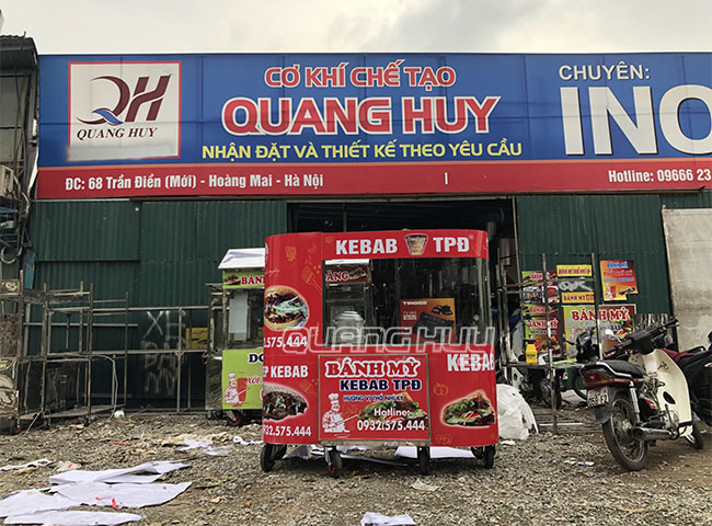 Quang Huy sản xuất và phân phối xe bánh mì Thổ Nhĩ Kỳ