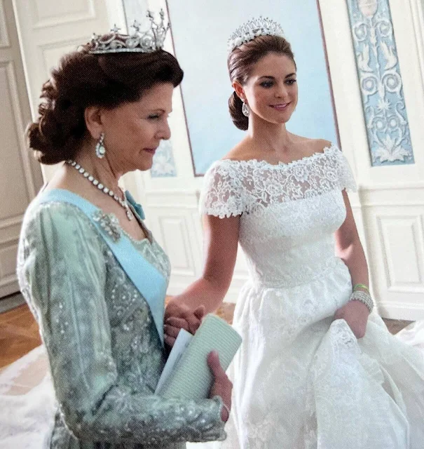 Princess Madeleine and Chris O'Neill got married in Stockholm. Madeleine wore a wedding gown by Valentino