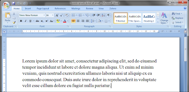 Cara Menghilangkan Garis Bawah Merah dan Hijau Pada Teks Di Microsoft Word