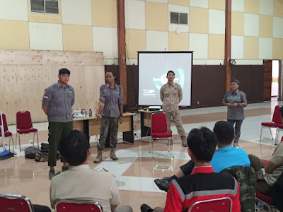 Komunitas Reptil Exotic Cikampek Retic Berikan Edukasi Reptil di PT Pupuk Kujang