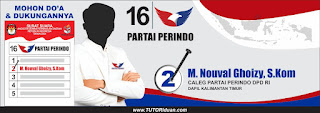 Desain Banner Caleg Partai Perindo 2024