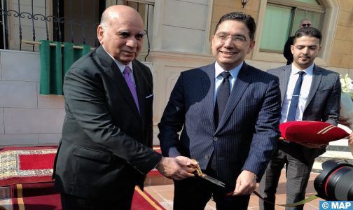 Bagdad – Ouverture de l’ambassade du Royaume du Maroc en Irak