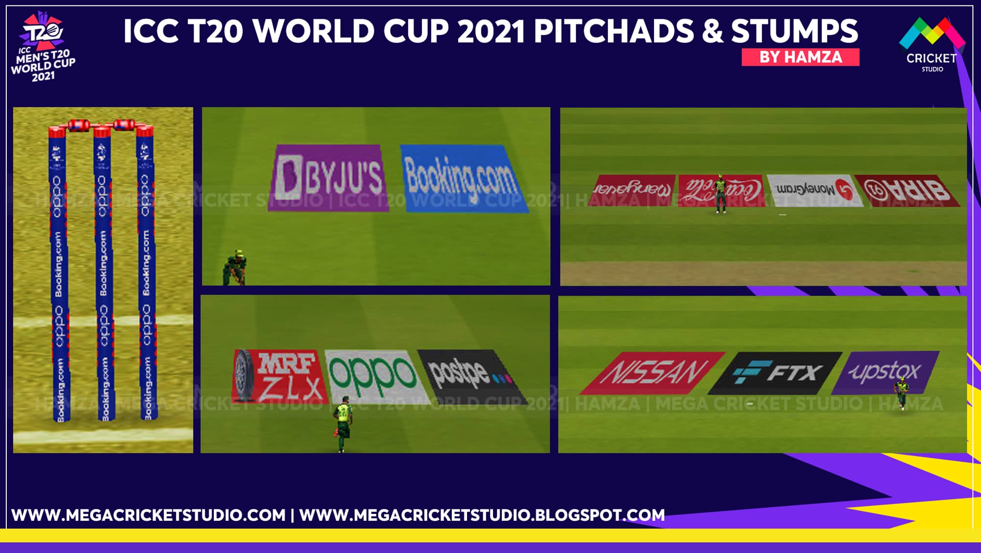ICC T20 World Cup 2021 Graphic Set for EA Cricket 07