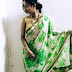 Lovely Look in Green Saree