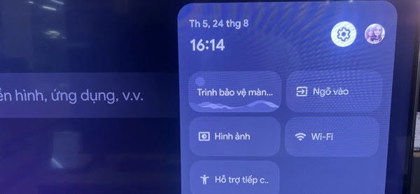 Tìm và chọn Settings