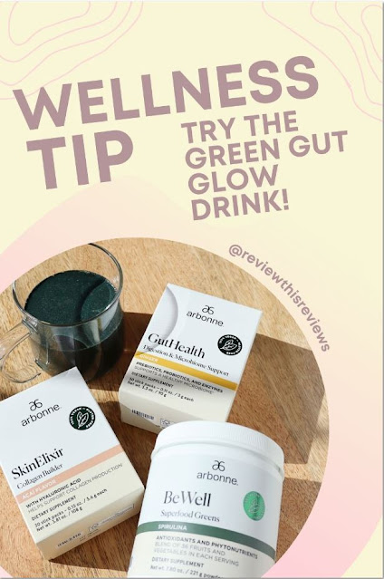 Wellness Tip - Try the green gut glow drink