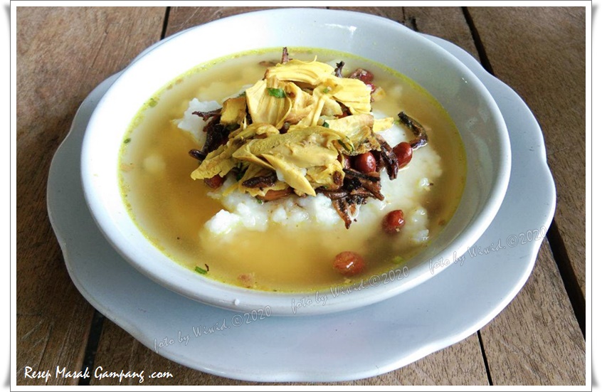 cara buat bubur ayam