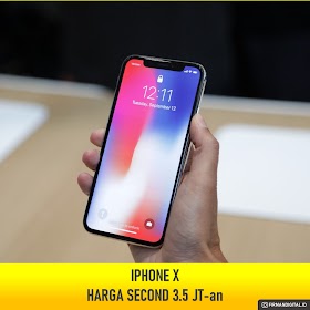 Review IPHONE X Second Harga 3,5 Juta